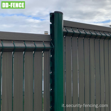 Recinzione in PVC Fence sulla privacy di installazione facilmente